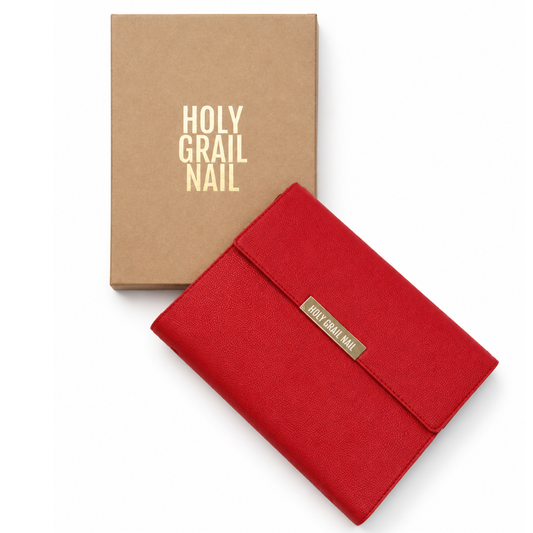 Nail Wrap Binder - Red