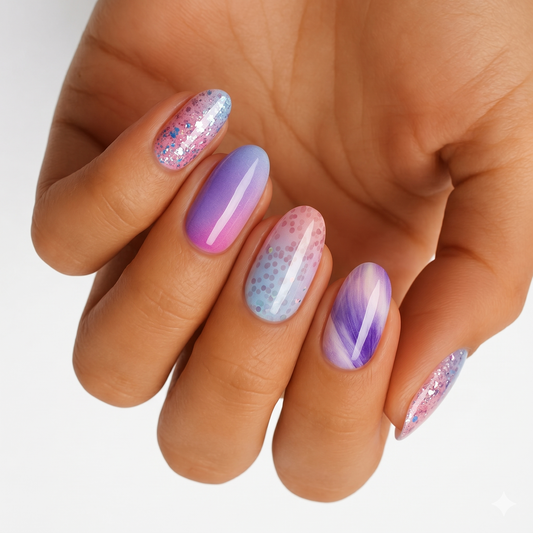Secret Crush (Glitter) - Holy Classics (Non-UV Nail Wraps)