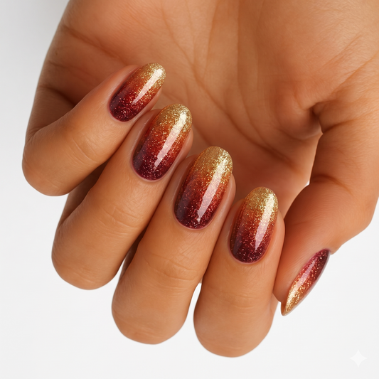 Turkish Delight (Glitter) - Holy Classics (Non-UV Nail Wraps)