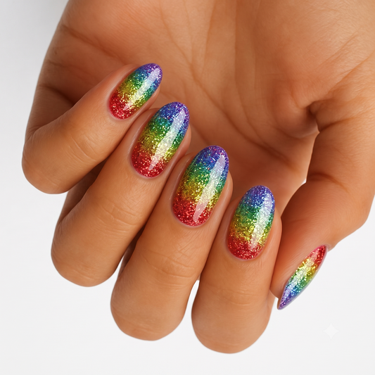 Pride (Glitter) - Holy Classics (Non-UV Nail Wraps)