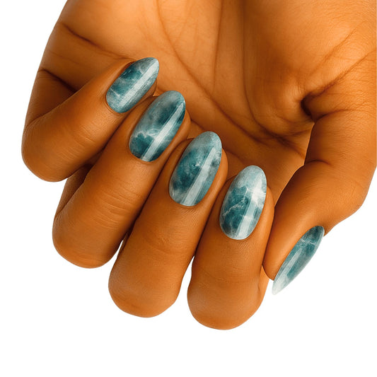 Stormy Sea (Sheer) - Holy Classics (Non-UV Nail Wraps)