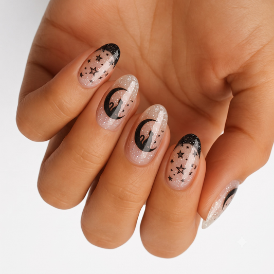 Hexed (Transparent) - Holy Classics (Non-UV Nail Wraps)