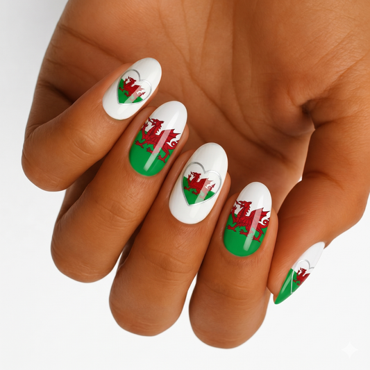 Welsh Flag - Holy Classics (Non-UV Nail Wraps)