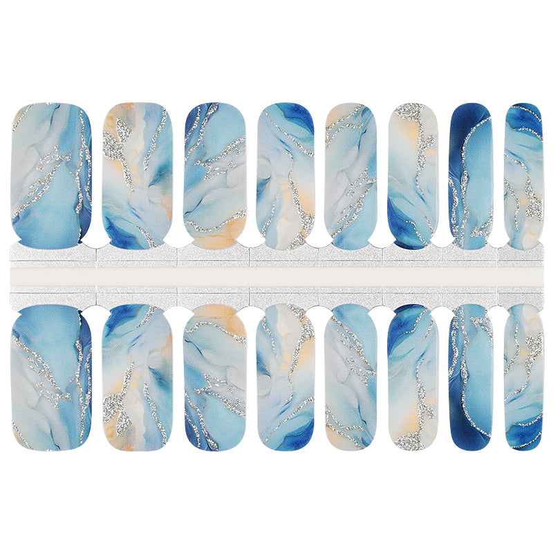 Blue Granite - Holy Classics (Non-UV Nail Wraps)