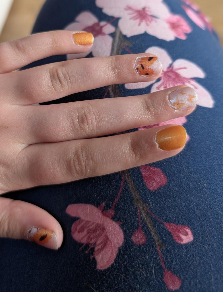 Holy Grail Nail Mini Me (Kids Nail Wraps) Sunflowers - Kids Wraps - Mini Me by Holy Grail Nail