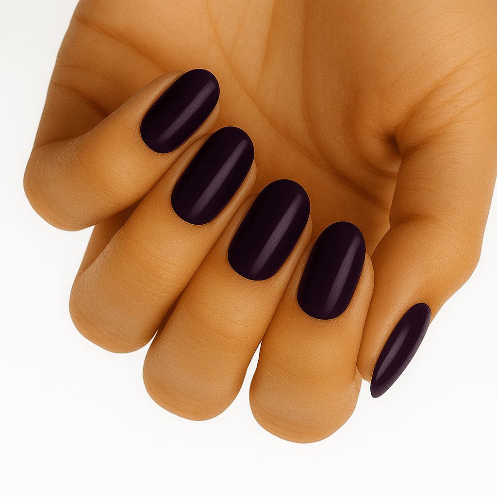 Holy Grail Nail Non-UV Nail Wraps Aubergine - Holy Classics (Non-UV Nail Wraps)