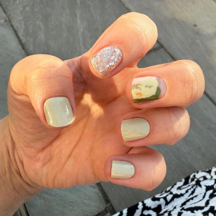 Holy Grail Nail Non-UV Nail Wraps Aura - Wide Fit Wrap (20 Piece)