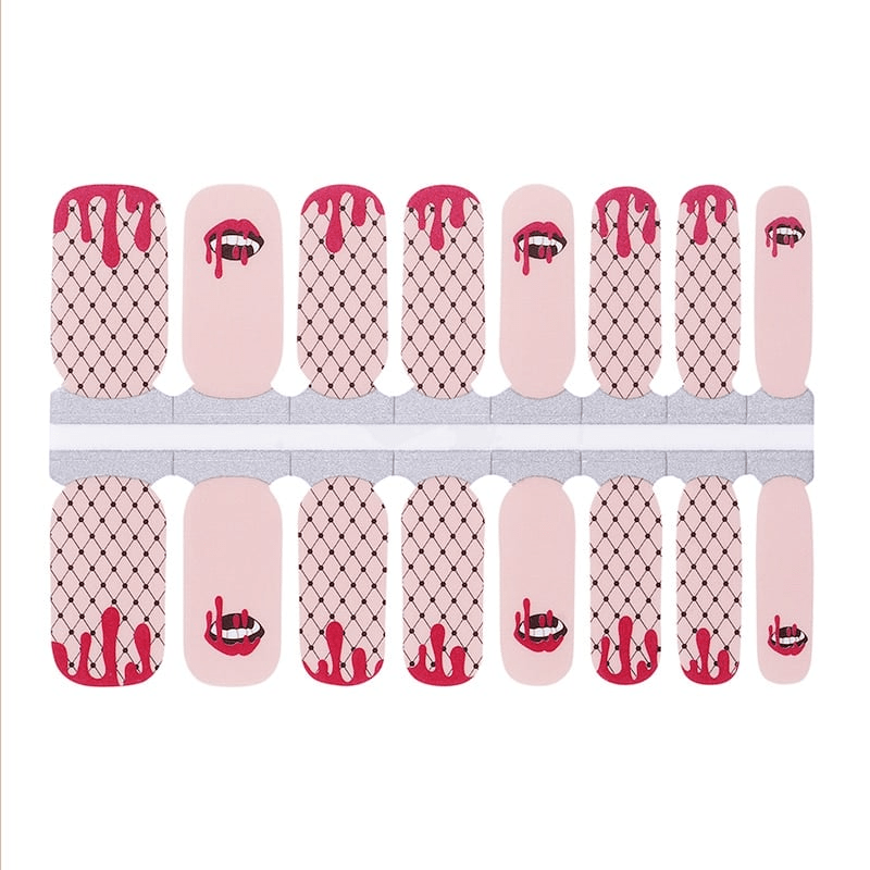 Holy Grail Nail Non-UV Nail Wraps Blood Lust - Holy Classics (Non-UV Nail Wraps)