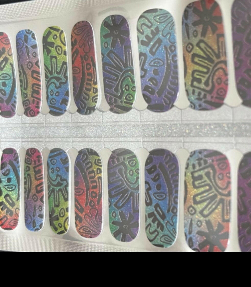 Holy Grail Nail Non-UV Nail Wraps Break Beat - Holy Classics (Non-UV Nail Wraps)