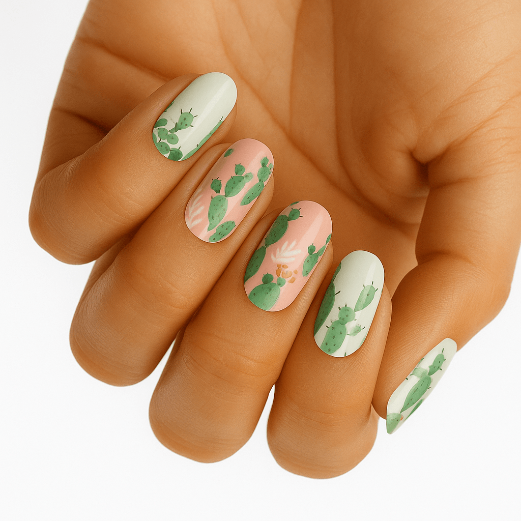 Holy Grail Nail Non-UV Nail Wraps Cactus - Holy Classics (Non-UV Nail Wraps)