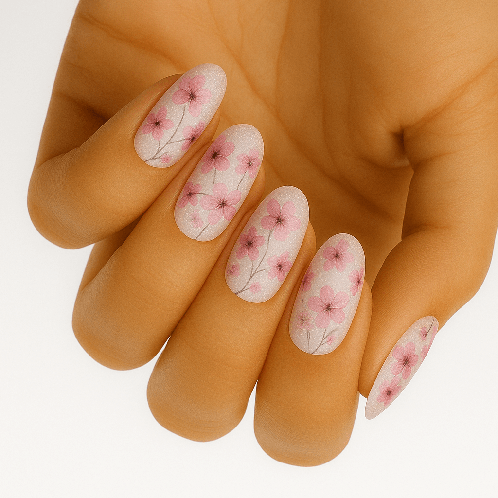 Holy Grail Nail Non-UV Nail Wraps Flower Girl (Sheer) - Holy Classics (Non-UV Nail Wraps)