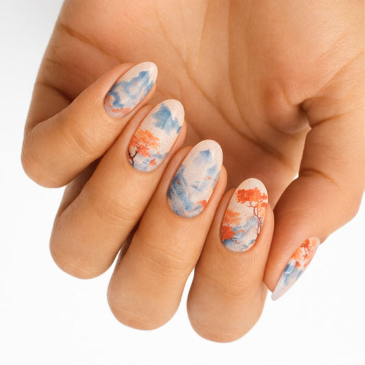 Holy Grail Nail Non-UV Nail Wraps High In The Hills