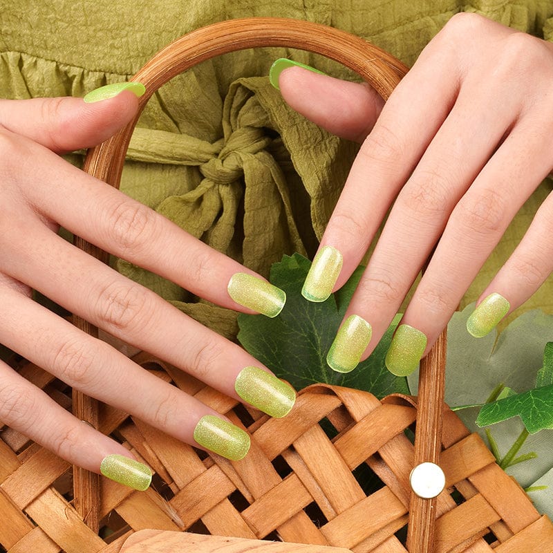 Holy Grail Nail Non-UV Nail Wraps Key Lime - Holy Classics (Non-UV Nail Wraps)