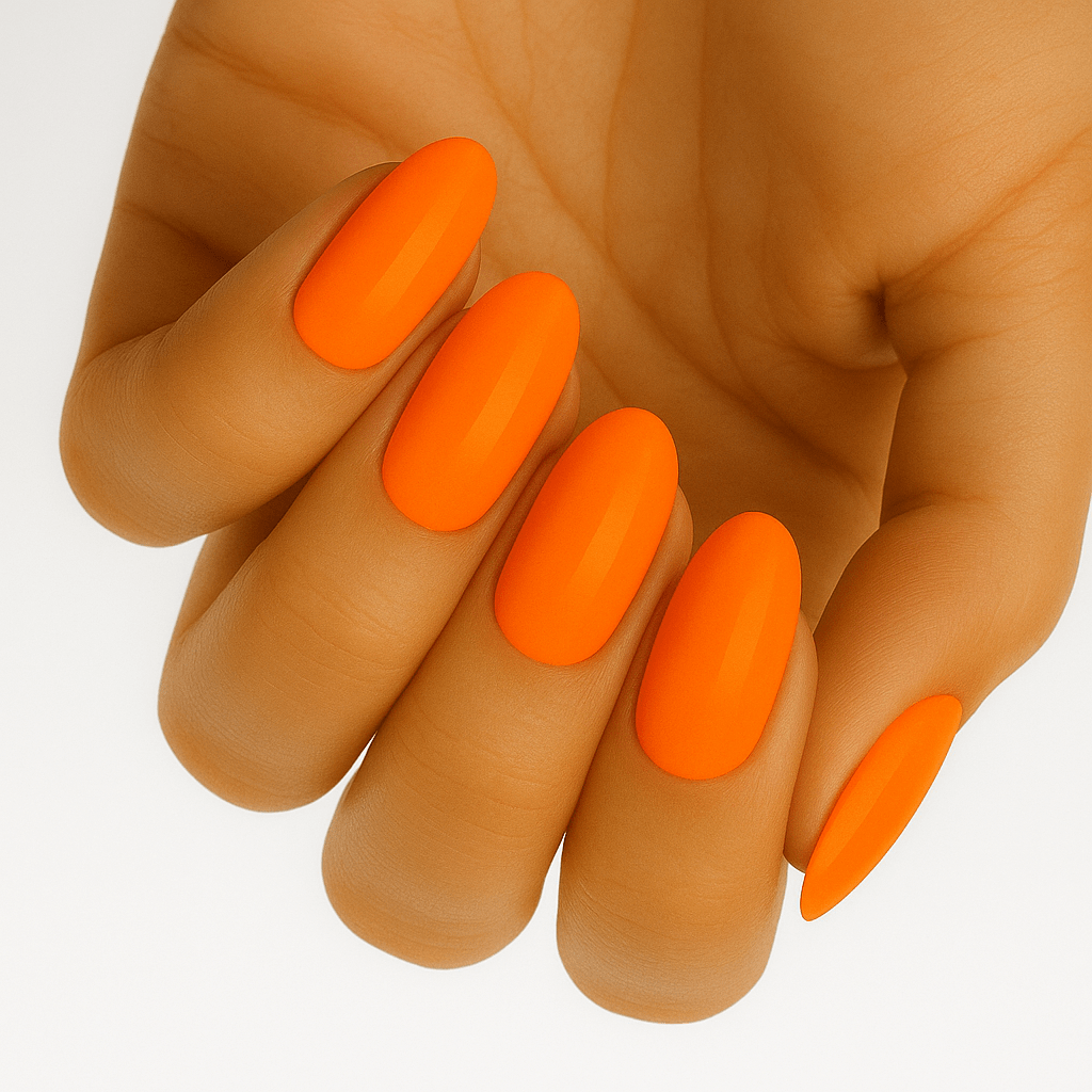 Holy Grail Nail Non-UV Nail Wraps Neon Orange - Holy Classics (Non-UV Nail Wraps)