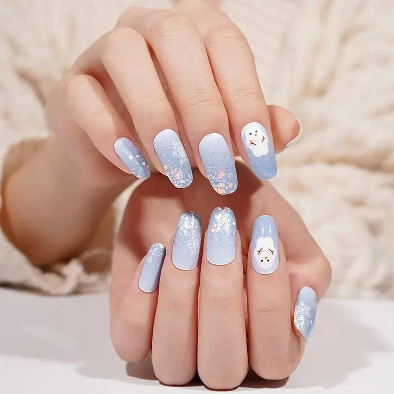 HOLY GRAIL NAIL Non-UV Nail Wraps North Pole Glow - Holy Classics (Non-UV Nail Wraps)