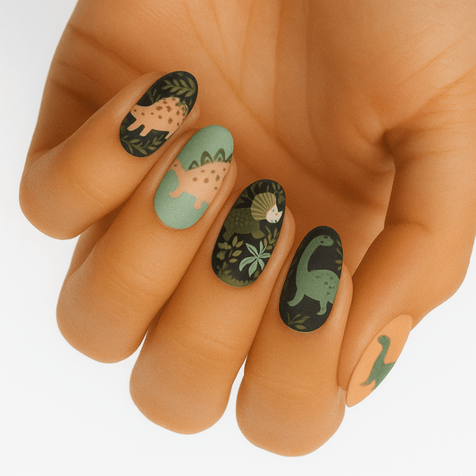 Holy Grail Nail Non-UV Nail Wraps Prehistoric Planet - Holy Classics (Non-UV Nail Wraps)