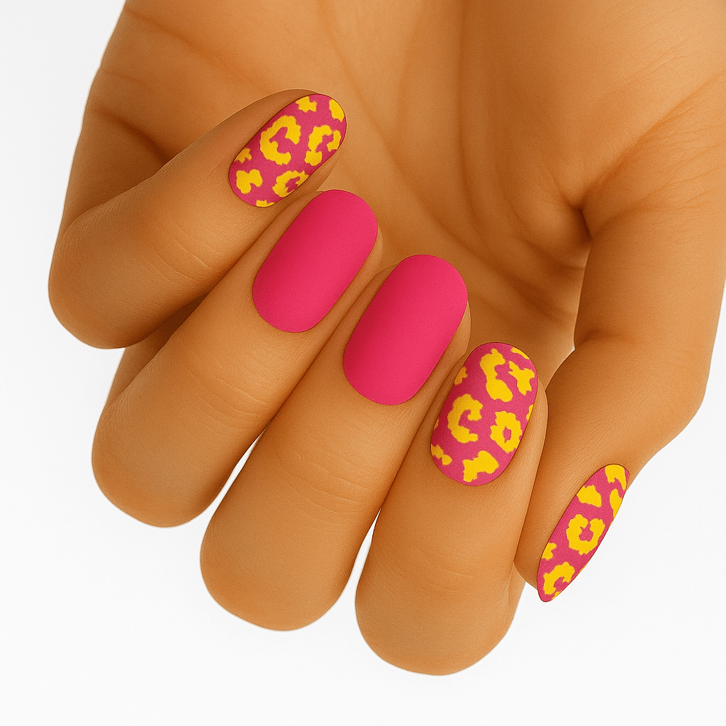 Holy Grail Nail Non-UV Nail Wraps Racy Leopard - Holy Classics (Non-UV Nail Wraps)