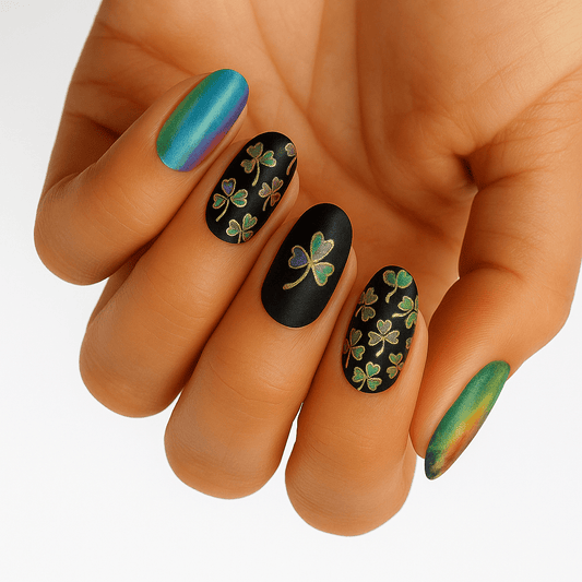 Holy Grail Nail Non-UV Nail Wraps Shamrock Shimmer - Holy Classics (Non-UV Nail Wraps)