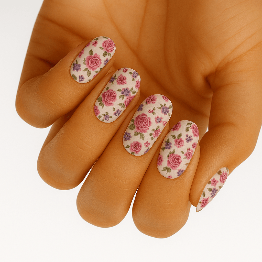 Holy Grail Nail Non-UV Nail Wraps Sitting Pretty - Wide Fit Wrap (22 Piece)