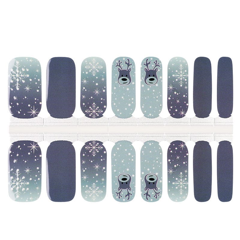 Holy Grail Nail Non-UV Nail Wraps Snow Glow
