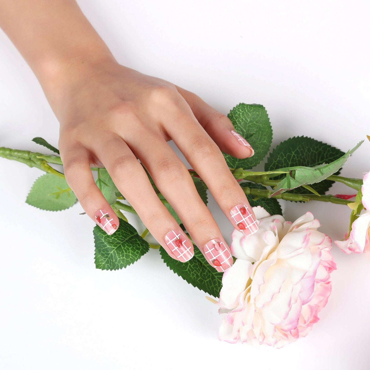 Holy Grail Nail Non-UV Nail Wraps Strawberry Sundae - Holy Classics (Non-UV Nail Wraps)