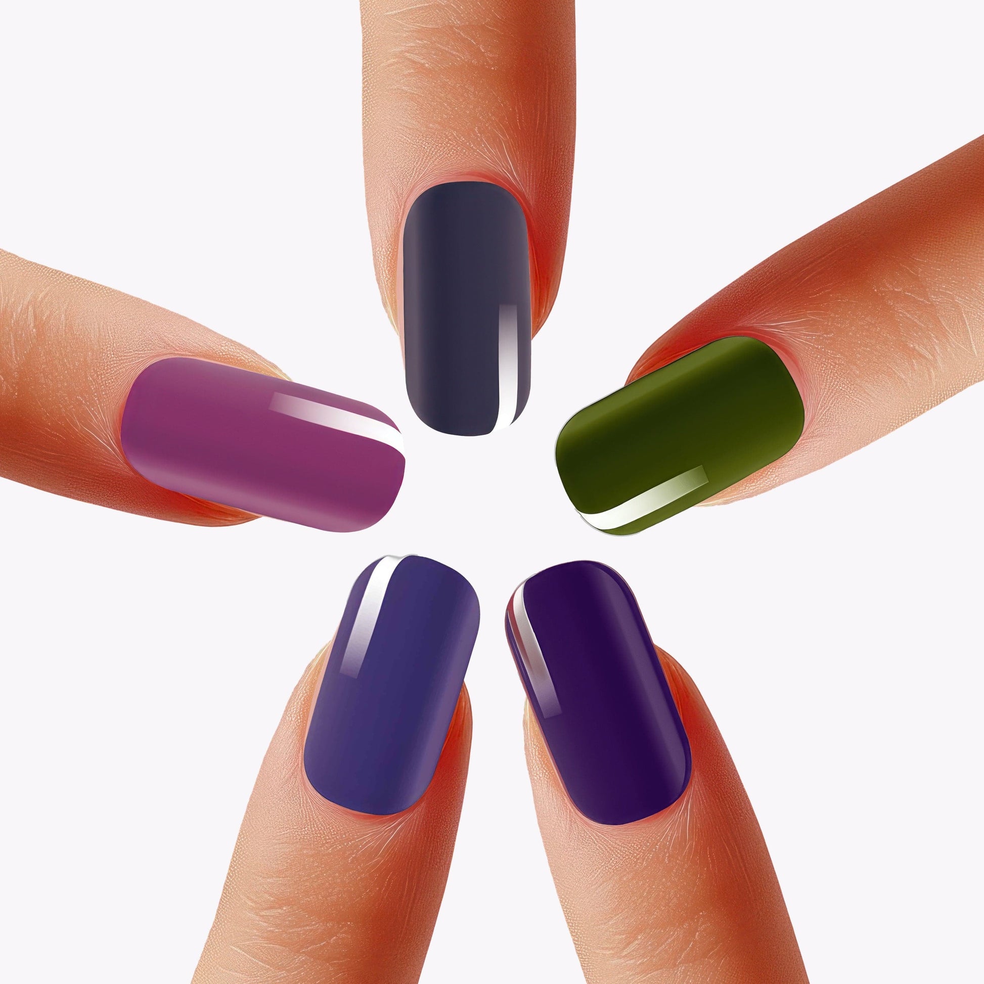 Holy Grail Nail Non-UV Nail Wraps The Vamp Pack