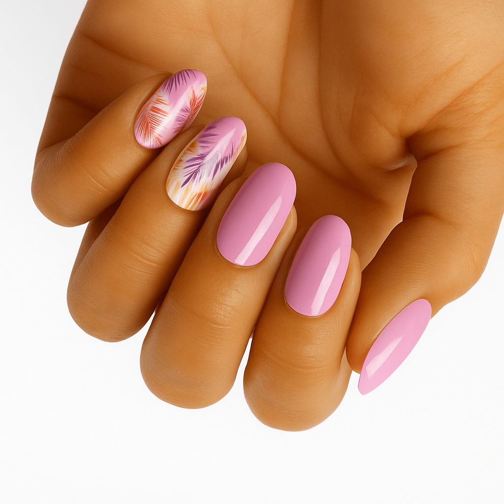 Holy Grail Nail Non-UV Nail Wraps Tropical Fern - Holy Classics (Non-UV Nail Wraps)
