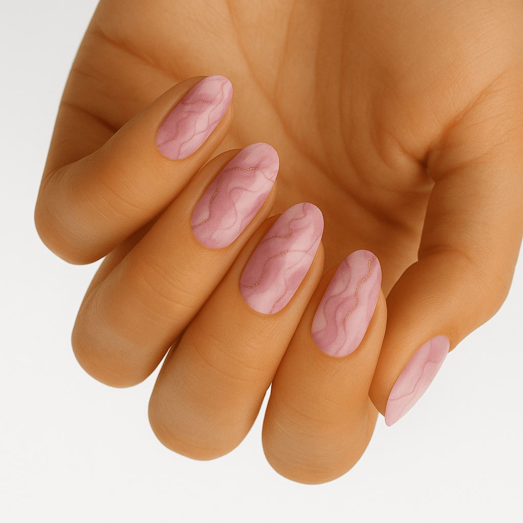 HOLY GRAIL NAIL Non-UV Nail Wraps Velvet Pink - Holy Classics (Non-UV Nail Wraps)