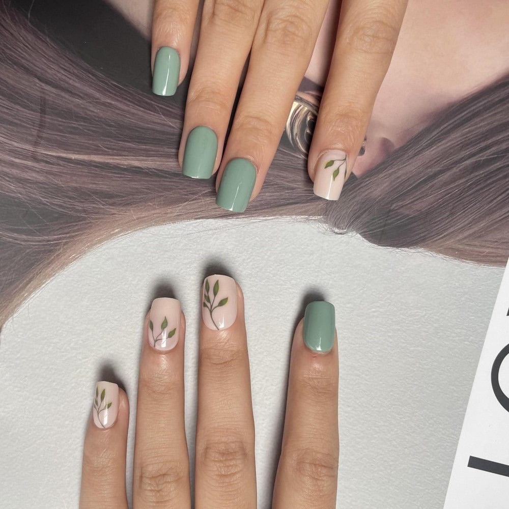 Holy Grail Nail press on Eden - Soft Gel Press Ons (Short Square)