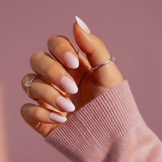 Holy Grail Nail press on Gorgeous on Purpose - Soft Gel Press Ons (Short Oval)