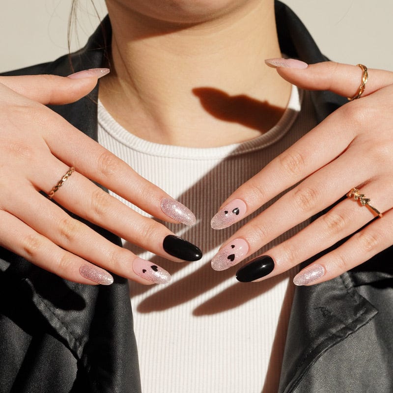 Holy Grail Nail Semi-Cured Gels Blackhearted Love