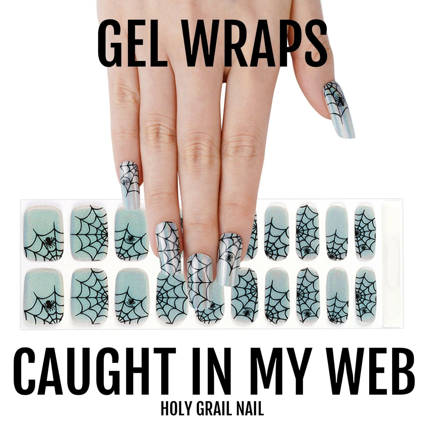 Holy Grail Nail Semi-Cured Gels Caught In My Web - Gels