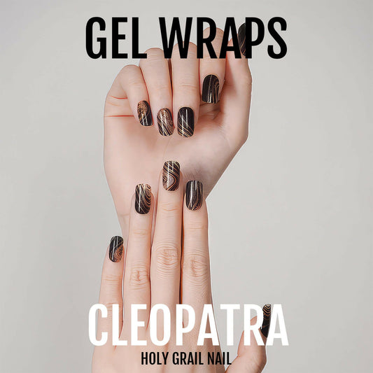 Holy Grail Nail Semi-Cured Gels Cleopatra - Gels, Marble Sparkle Gels, Holy Gels