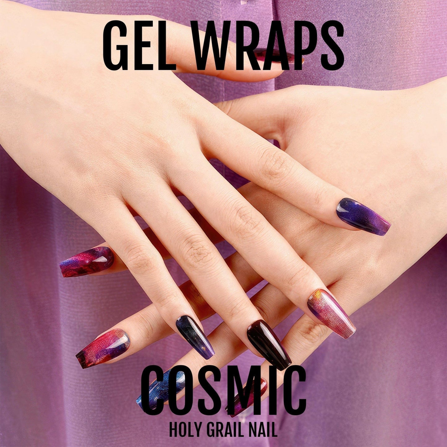Holy Grail Nail Semi-Cured Gels Cosmic - Gels, Galaxy Gel, Hello Nails