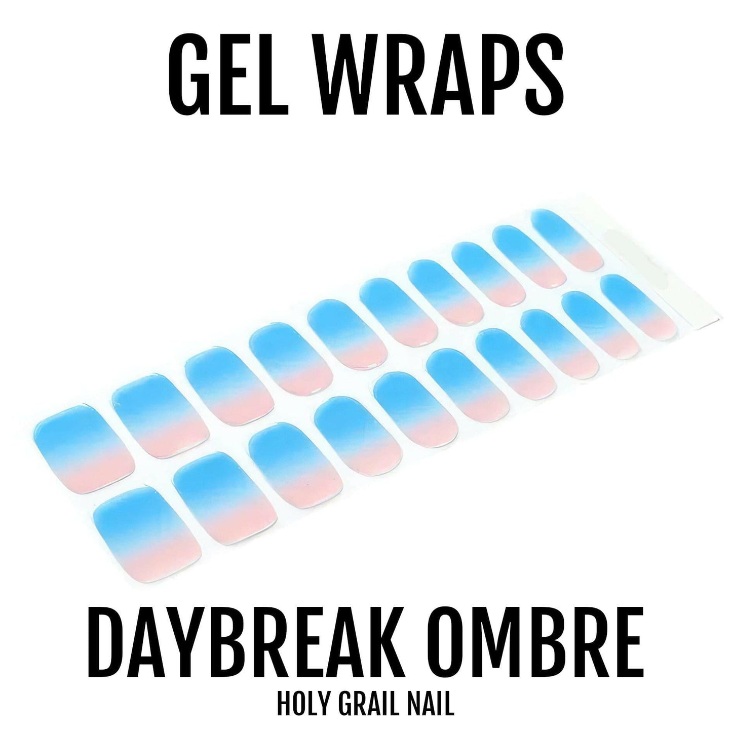 Holy Grail Nail Semi-Cured Gels Daybreak Ombre - Gels, Blue Horizon Gels, Holy Gels