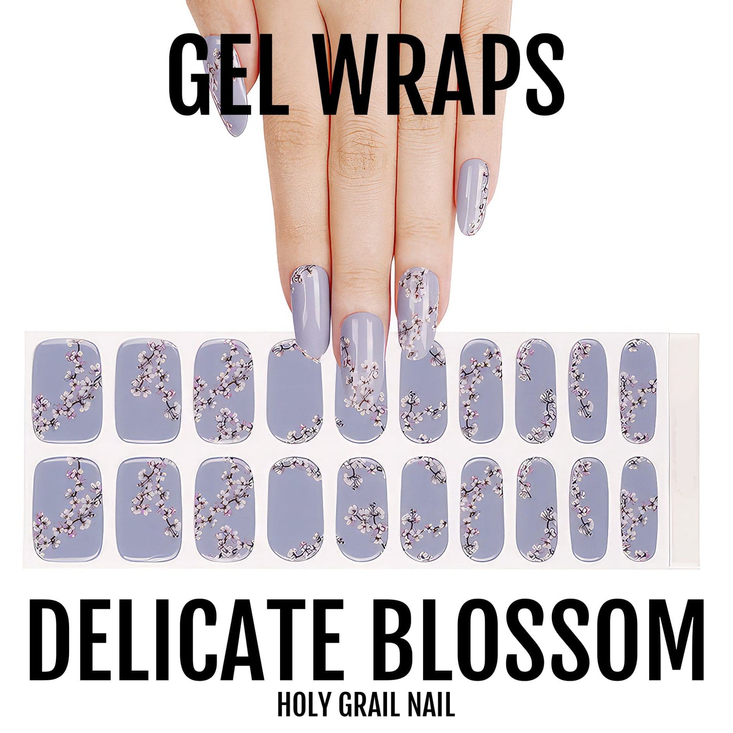 Holy Grail Nail Semi-Cured Gels Delicate Blossom - Gels, Maddeline Gel, Hello Nails