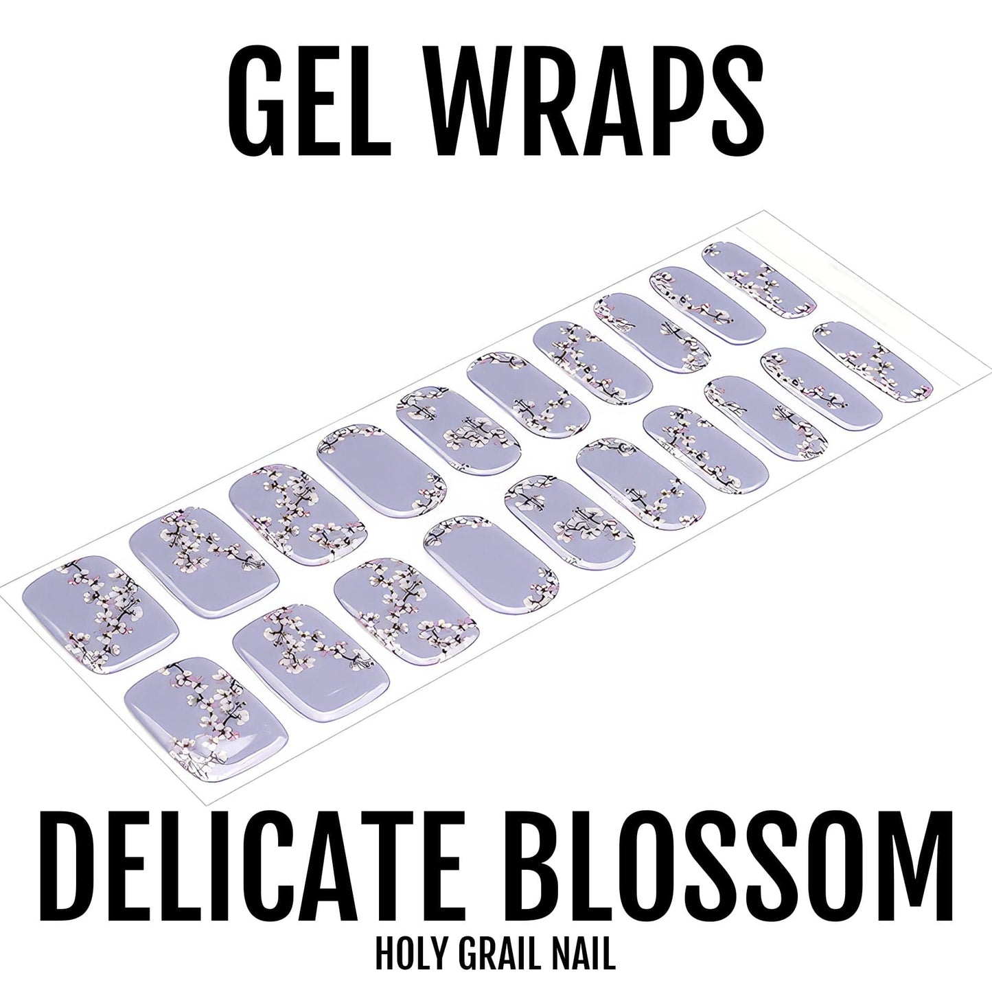 Holy Grail Nail Semi-Cured Gels Delicate Blossom - Gels, Maddeline Gel, Hello Nails