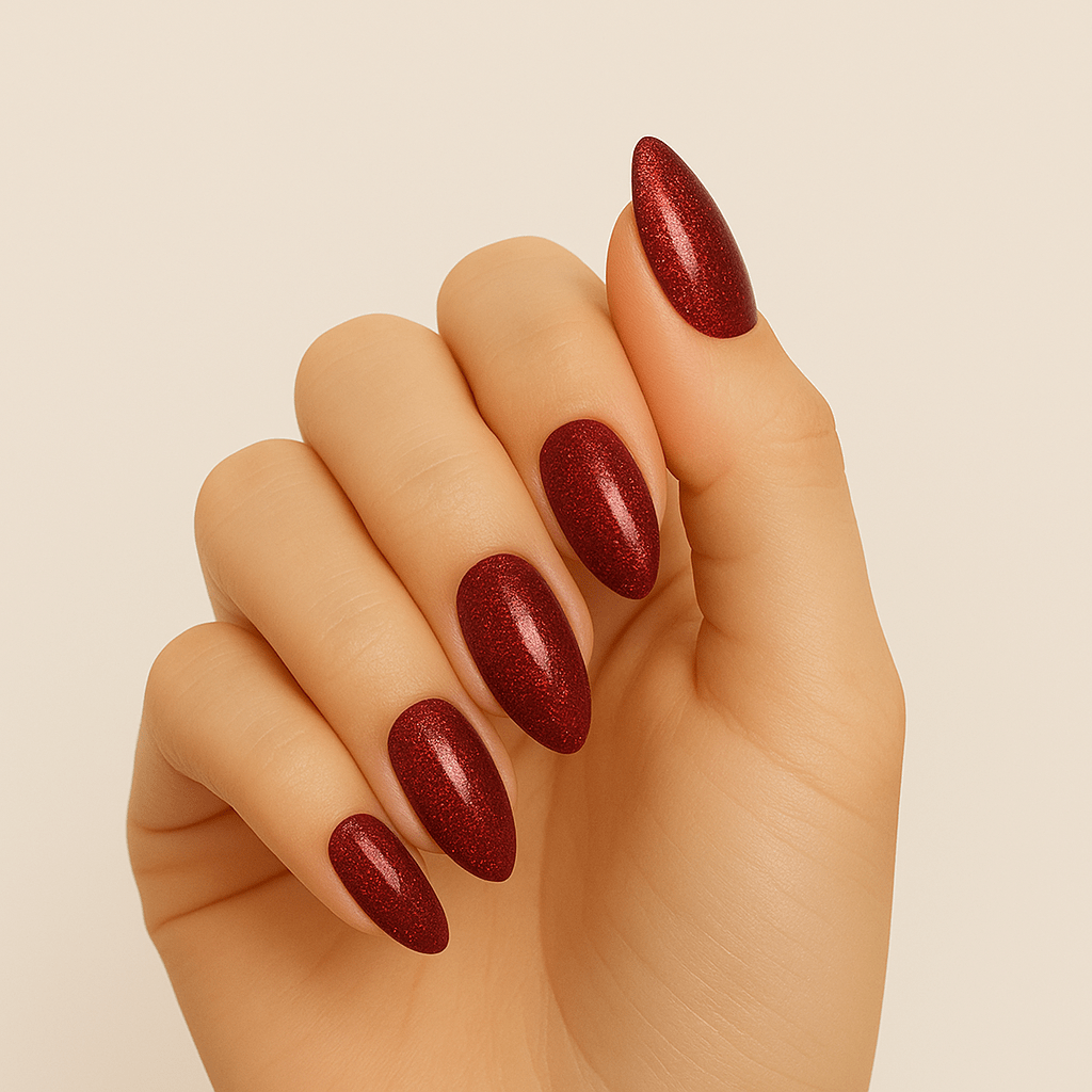 Holy Grail Nail Semi-Cured Gels Diamond Dust Scarlet - Gels