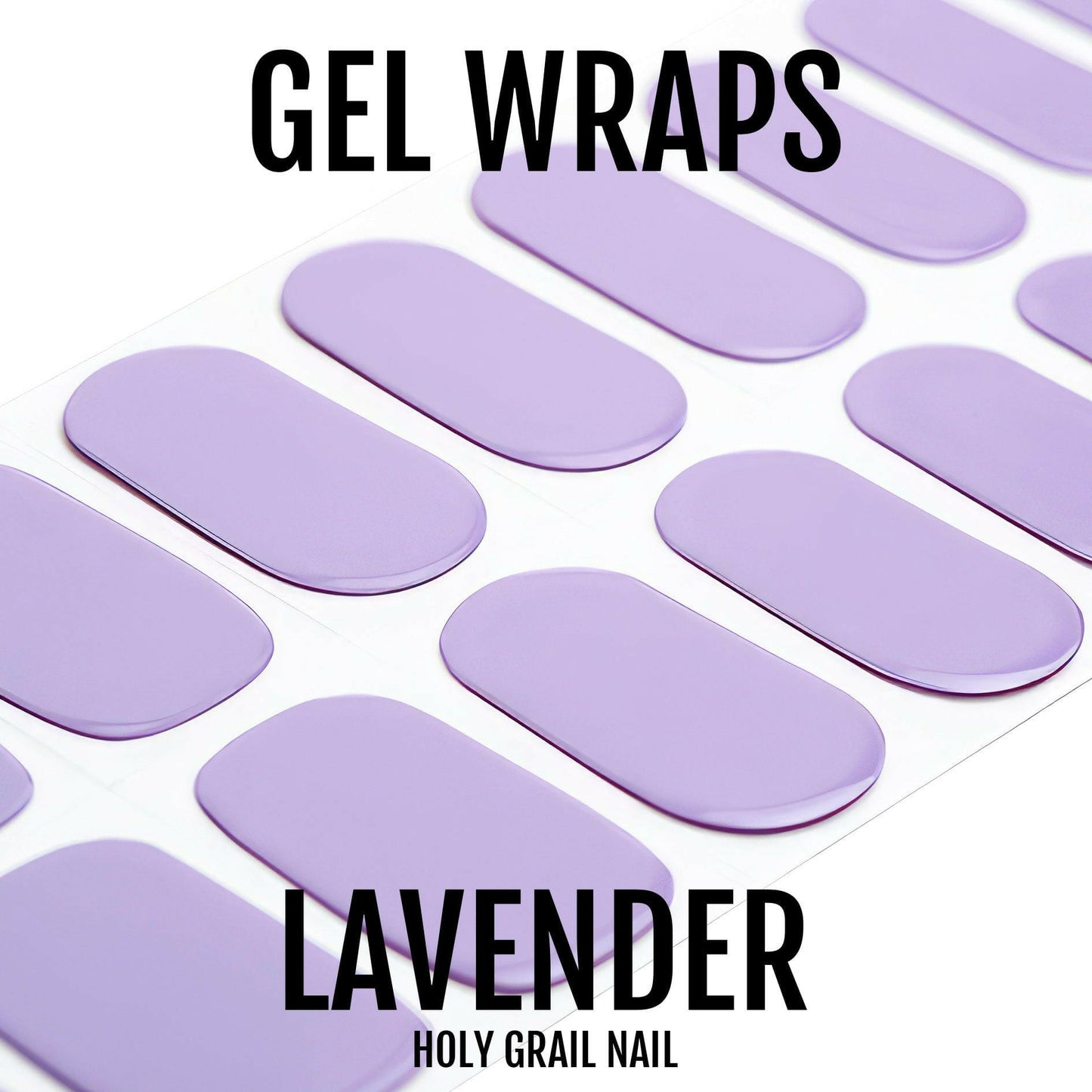 Holy Grail Nail Semi-Cured Gels Lavender - Gels, Lavender Gels, Holy Gels, Lilac Gel, Hello Nails