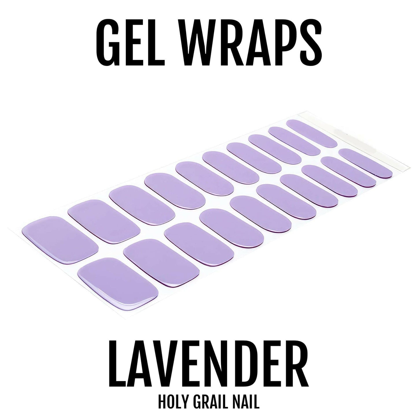Holy Grail Nail Semi-Cured Gels Lavender - Gels, Lavender Gels, Holy Gels, Lilac Gel, Hello Nails