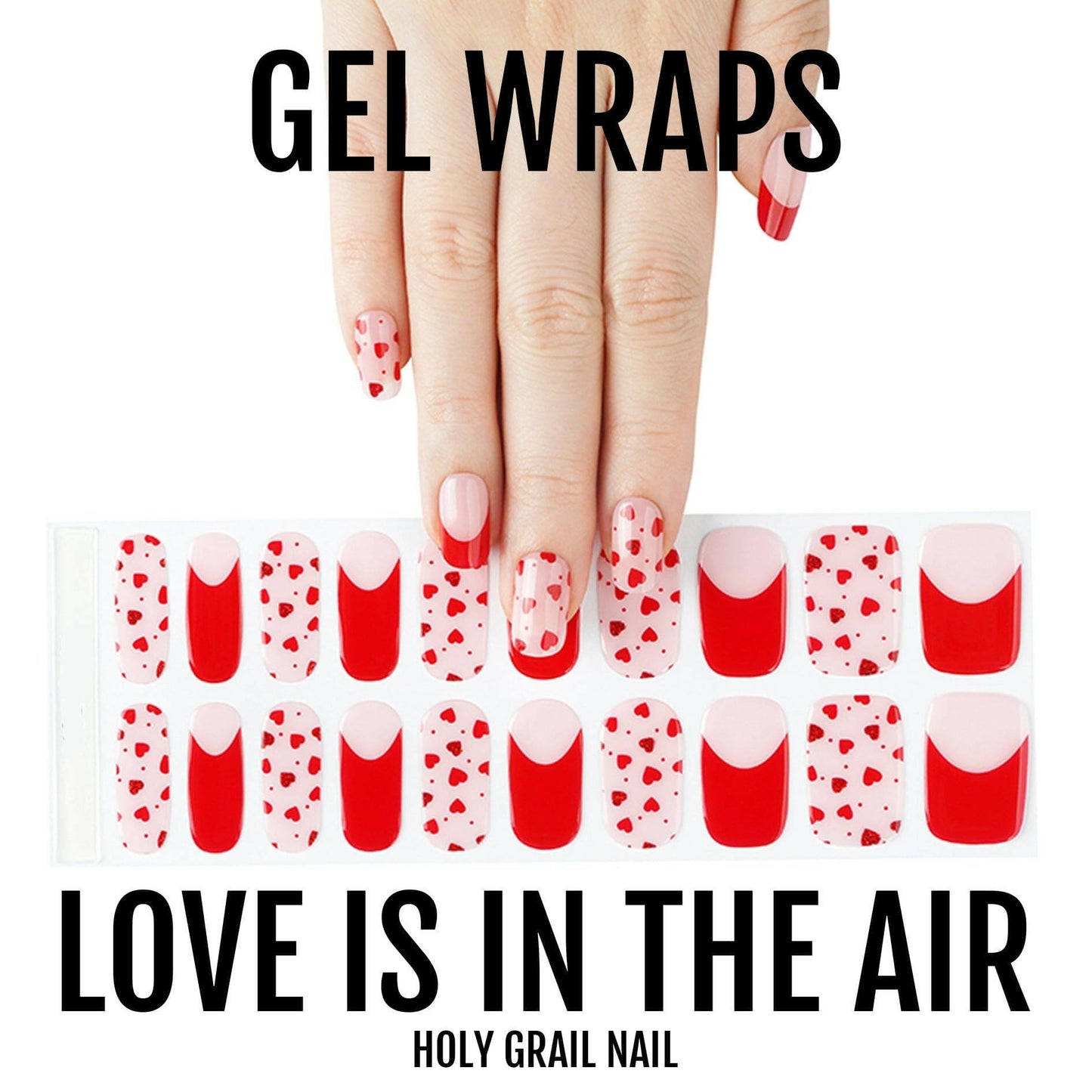Holy Grail Nail Semi-Cured Gels Love is In the Air - Gels, Fall in Love Gel, Hello Nails