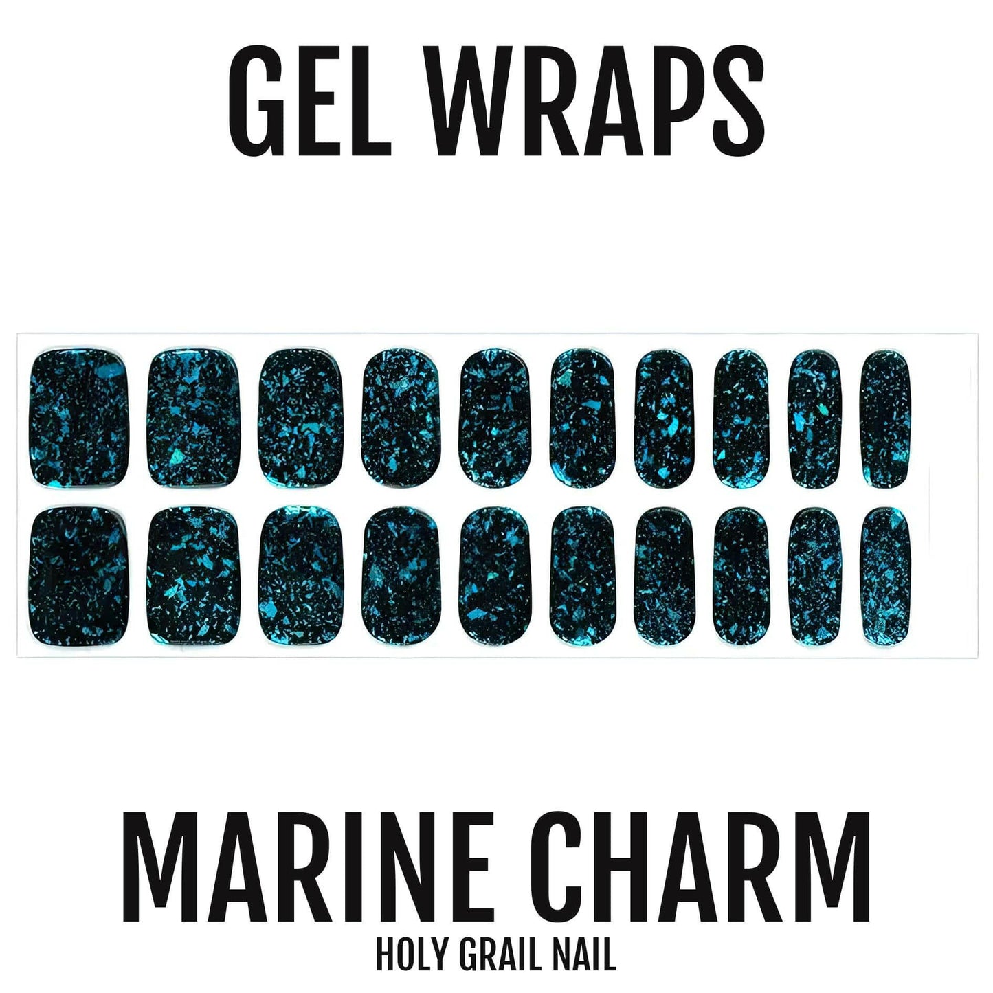 Holy Grail Nail Semi-Cured Gels Marine Charm - Gels, Blue Nightfall Gels, Holy Gels