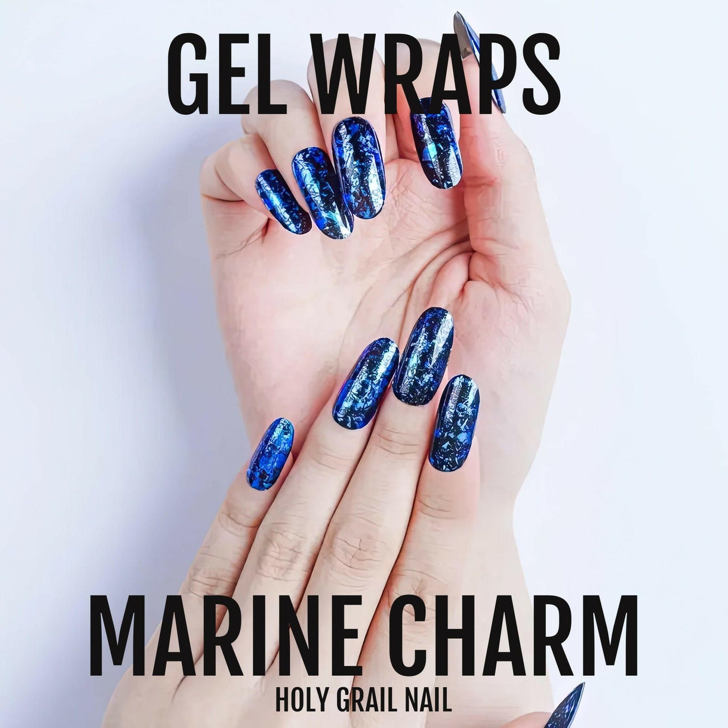 Holy Grail Nail Semi-Cured Gels Marine Charm - Gels, Blue Nightfall Gels, Holy Gels