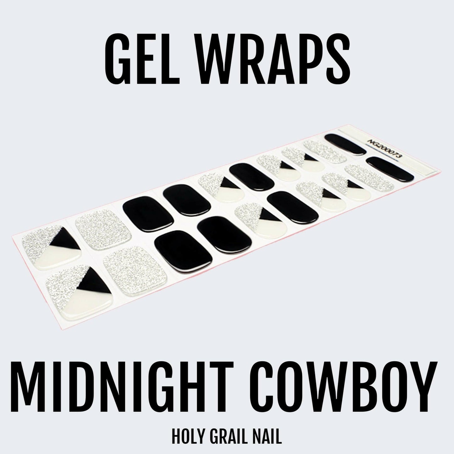 Holy Grail Nail Semi-Cured Gels Midnight Cowboy - Gels, Cosmic Sparkle Gels, Holy Gels