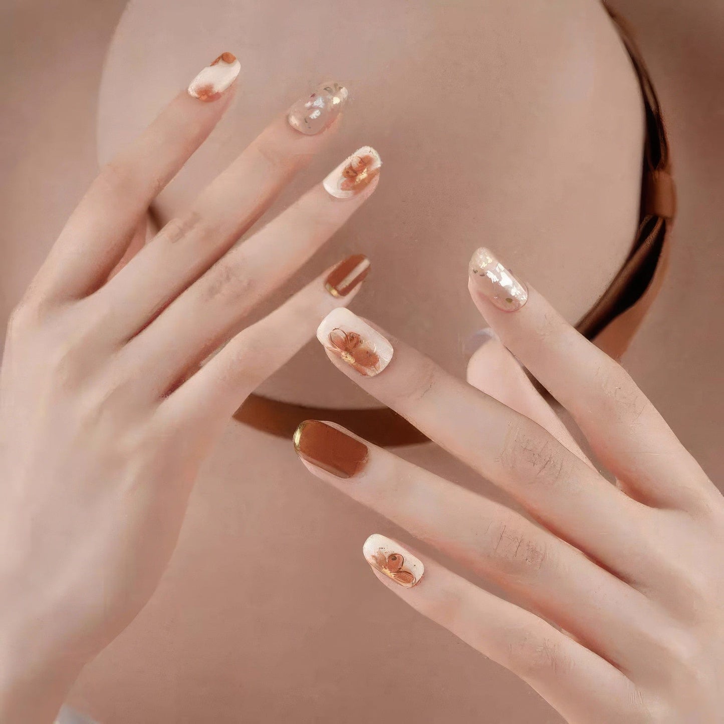Holy Grail Nail Semi-Cured Gels Mocha Crystals - Gels