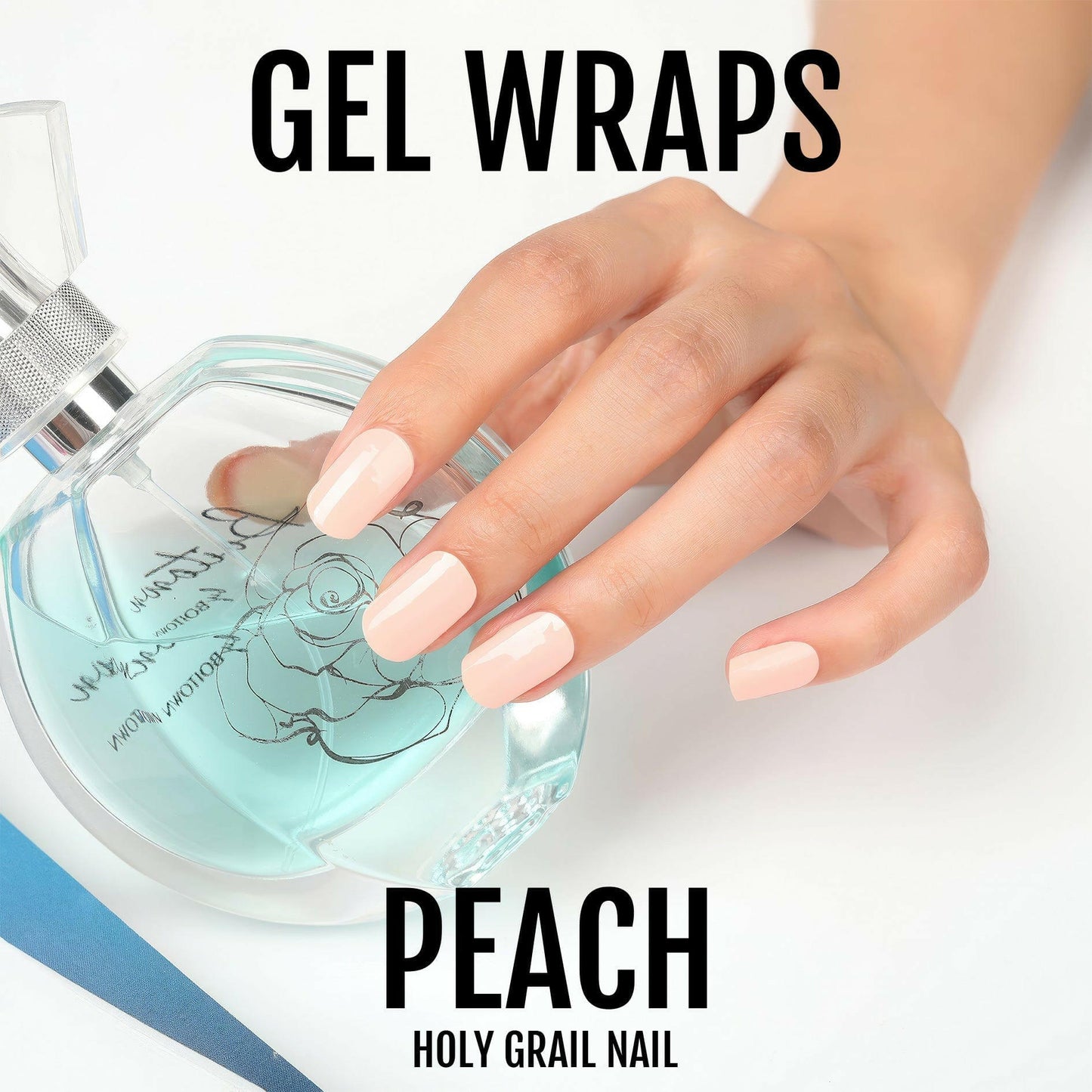 Holy Grail Nail Semi-Cured Gels Peach - Gels, Apricot Gels, Holy Gels, Cherry Pink Gel, Hello Nails