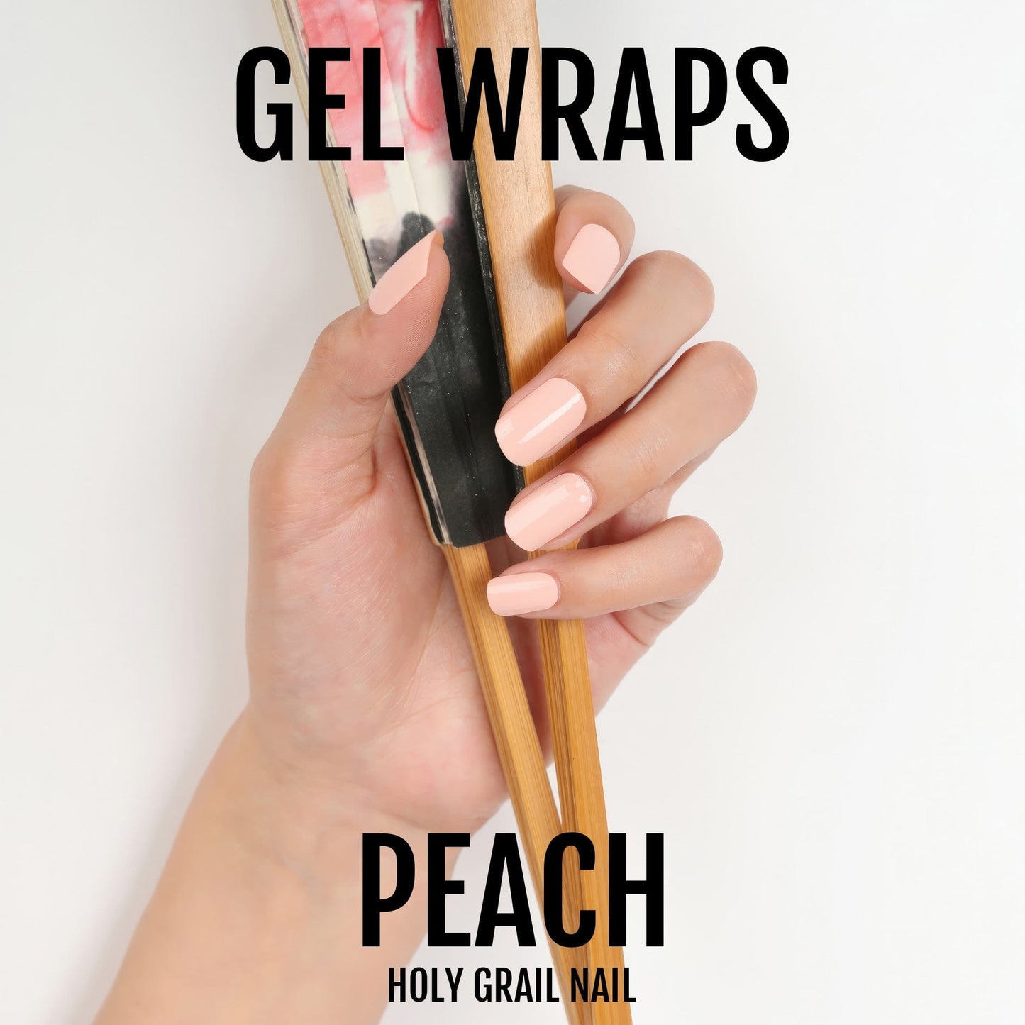 Holy Grail Nail Semi-Cured Gels Peach - Gels, Apricot Gels, Holy Gels, Cherry Pink Gel, Hello Nails