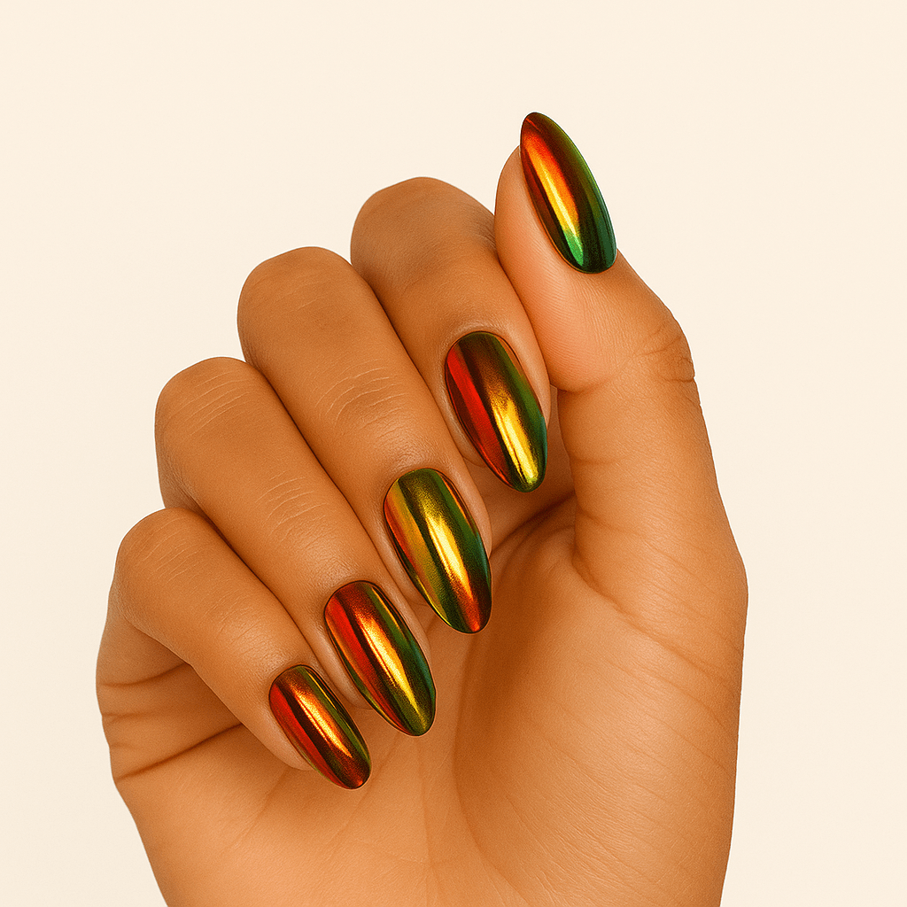 Holy Grail Nail Semi-Cured Gels Ruby Chrome - Gels