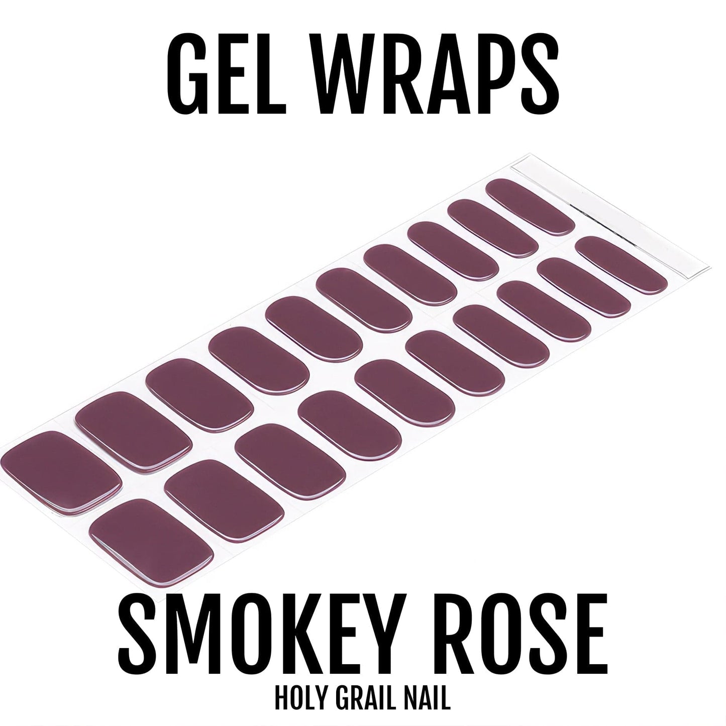 Holy Grail Nail Semi-Cured Gels Smokey Rose - Gels, Velvet Rose Gels, Holy Gels, Periwinkle Gel, Hello Nails