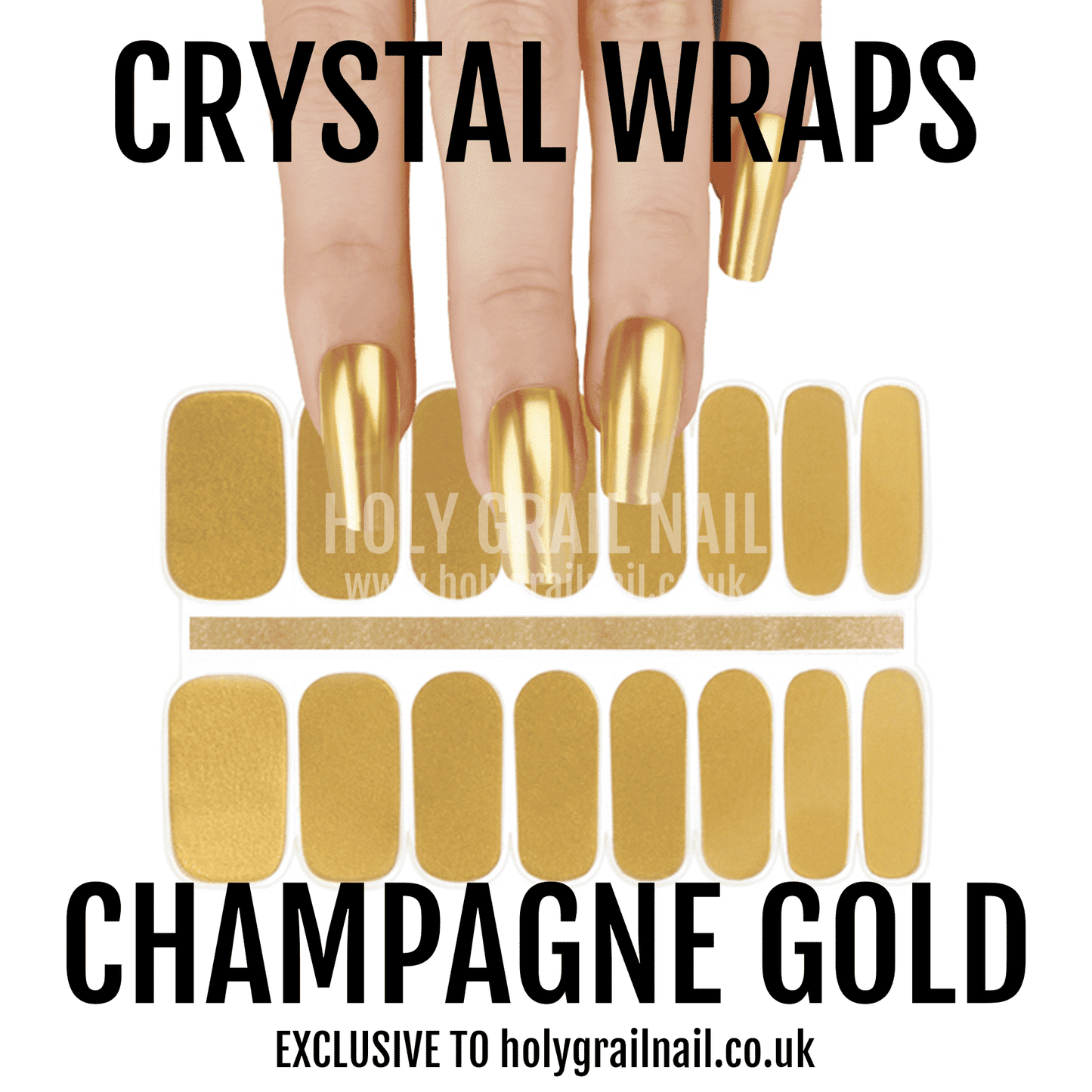 Champagne Gold - Crystal Wraps